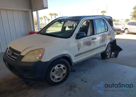 2005 Honda Cr-V Lx из США, поврежденный, VIN SHSRD68515U302817